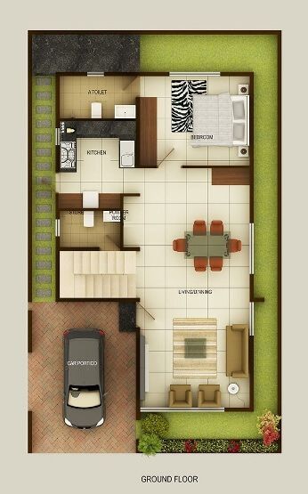 Duplex Floor Plans Indian Duplex House Design Duplex House Map In 2020 Duplex House Design Duplex House Plans Duplex House