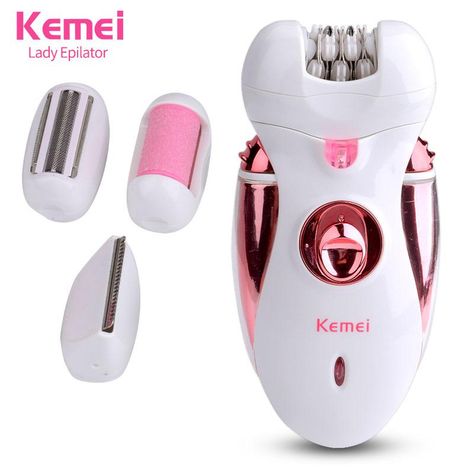 Kemei KM 2530 4 in1 epilator KEMEI Ladies Electric Shaver 3 Blade