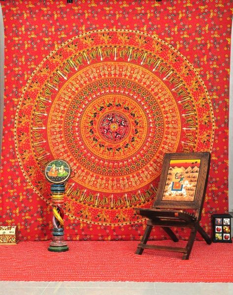 Details about / Punk Trippy Fantasy Tapestry Wall Hanging Mandala Bedspread Indian Poster