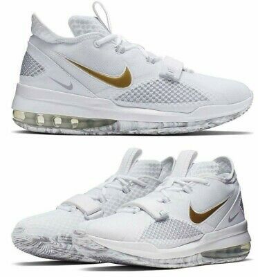 nike air force max low white gold