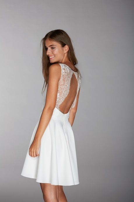 Robe De Mariée Courte Mariage Civil Wedding En 2019 Robe