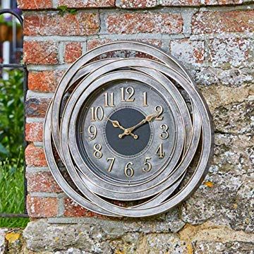 20 Ripley Wall Clock For Use Indoors And Outdoors Co Uk Toys Outdoor Clocks Garden - Garden Thermometer Decorative Uk 20 Ripley Wall Clock For Use Indoors And Outdoors Co Uk Toys Outdoor Clocks Garden - Garden Thermometer Decorative Uk