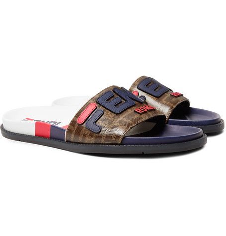 mens luxury slides