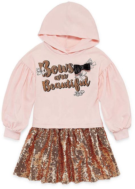 JoJo Siwa Girls Jo Jo Sweat Dress