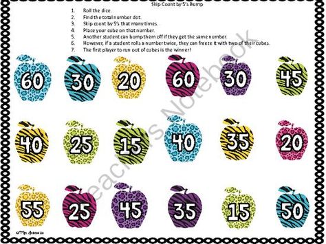 skip counting bump from mrs davidsons resources on teachersnotebook