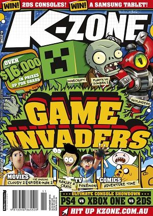 K Zone November 13 Magazines Magsmoveme Http Www Kzone Com Au Magazine Layout Design Magazine Design Comic Book Cover