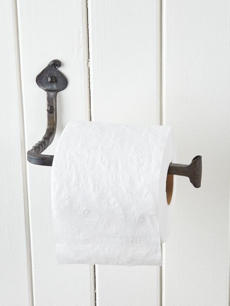 Curl Toilet Paper Holder Wrought Iron Home Accessories Forging Metal Wrought Iron Toilet Paper Holder
