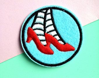 HOT SALE Anchor SEA Biker Hippie Iron On Patch Lovely Red Nautical