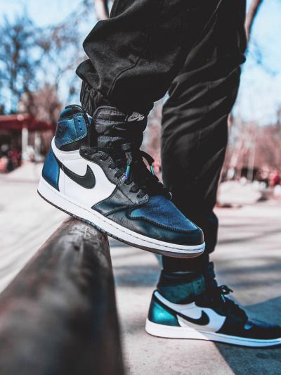 Nike Air Jordan 1 Retro High OG 'All Star Chameleon' - 2017 (by o5moroz) Air jordans, Sneakers men fashion, Jordans