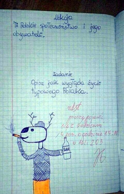 Pin na Wypracowania, klasówki, zadania domowe