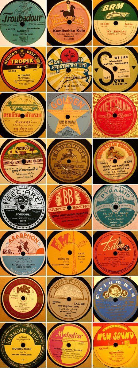 Old record labels names