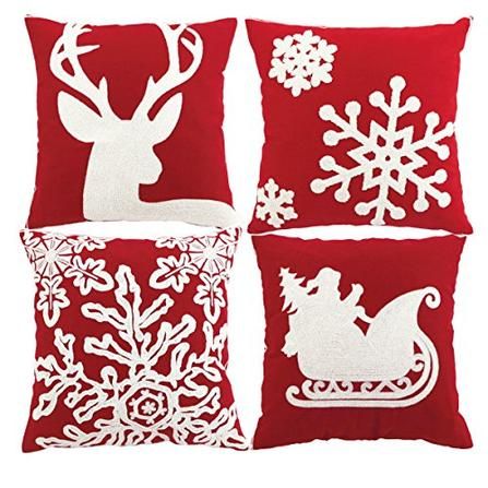 Check out this great deal I found with Sykting Christmas Pillow Covers for