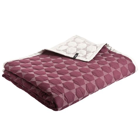 Dot Cushion Kissen Surface Burgundy Hay