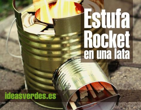 Como Construir Una Estufa Rocket Casera Estufas Estufas Rocket