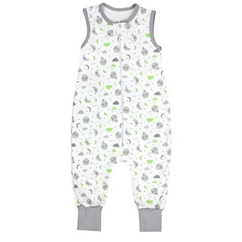 TupTam Unisex Babyschlafsack mit Beinen Unwattiert