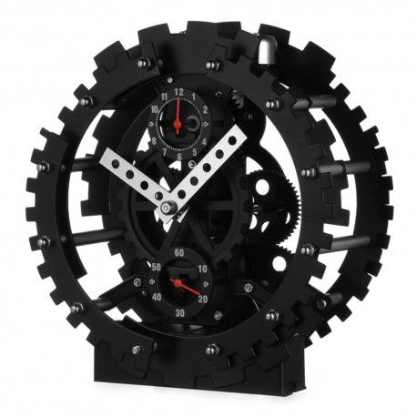 35 Gear Clocks Ideas Wall Clock 35 Gear Clocks Ideas Wall Clock, Mechanical Gear Desk Clock