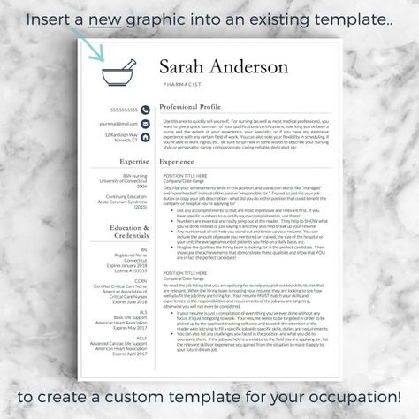 Doctor Resume Template for Word \ Pages Nurse Resume Template - operating room nurse resume sample Doctor Resume Template for Word \ Pages Nurse Resume Template - operating room nurse resume sample