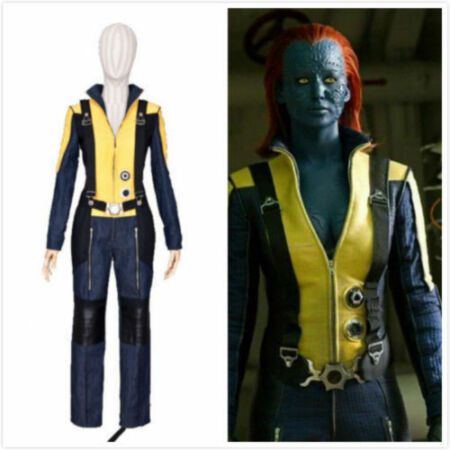 First Class Mystique Cosplay Costume Outfit Movie Uniform X-Men