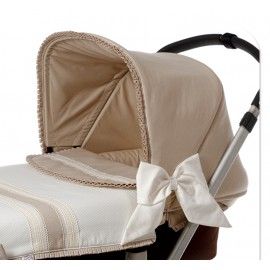 Capotas Capotas para Carro Bebé Aquí | Nanetes en 2020 Colcha Capazo Carro Bebé Bordados Dominguez 145 rosa
