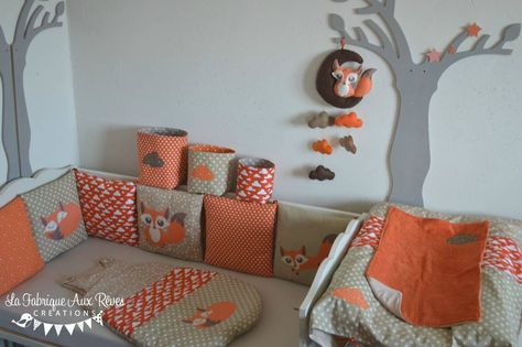 Sur Mesure Decoration Et Linge De Lit Chambre Bebe Renard