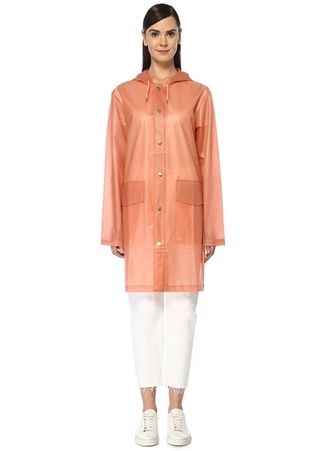 Rains Rains Kadin Pembe Kapusonlu Yagmurluk Gri Xs S Eu Yagmurluk Kapusonlu Moda Stilleri