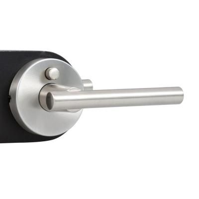 Contemporary Collection Cira Satin Nickel Bed/Bath Door Lever Contemporary Collection Cira Satin Nickel Bed/Bath Door Lever