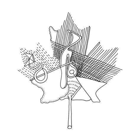 Canadian Maple Leaf Colouring Page 5927