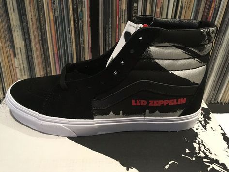 Vans Led Zeppelin Sk8 Hi Limited Vans Sk8 Hi Led Zeppelin Mens Size 6