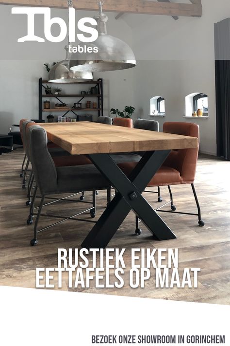 Stoere eettafels op maat. Wij maken uw nieuwe eettafel ...