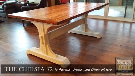 Double Pedestal Farmhouse Dining Table Do It Yourself Home Double Pedestal Farmhouse Dining Table Do It Yourself Home