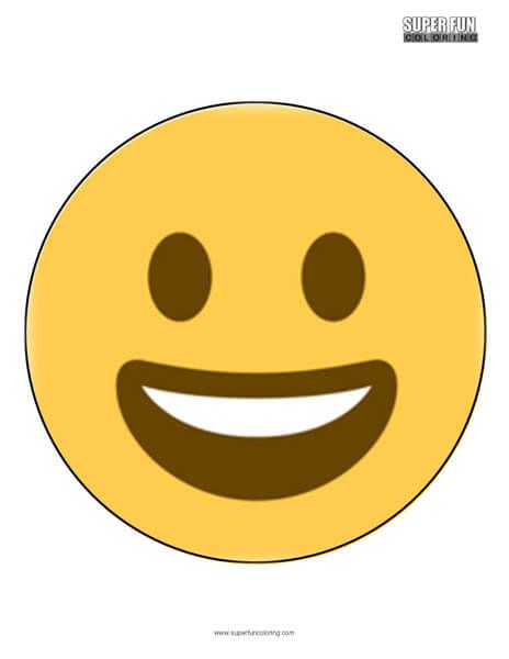 Twitter Smiling Faces Emoji Coloring Emoji Cool Coloring Pages Funny Emoticons