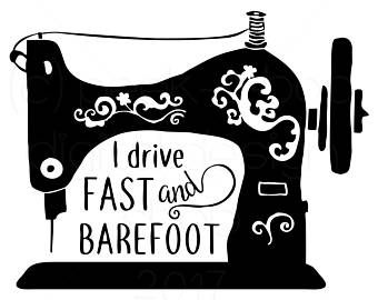 Vector Art CommercialPersonal Use Cricut,Silhouette,Cameo,Iron on Vinyl,Vinyl Cut Sewing Mends The Soul Quote SVG File,Sewing Machine SVG