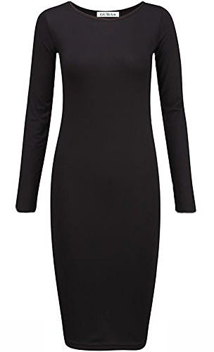 Woman Long Sleeve dress Solid Color High Neck Hollow out Bodycon dress S-3XL