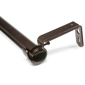 Linden street single curtain rod