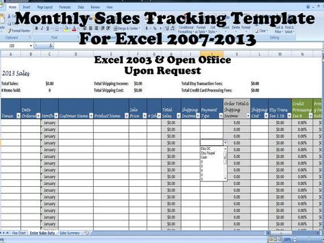 Monthly Sales Tracking Template Direct by TimeSavingTemplates - inventory tracking template Monthly Sales Tracking Template Direct by TimeSavingTemplates - inventory tracking template