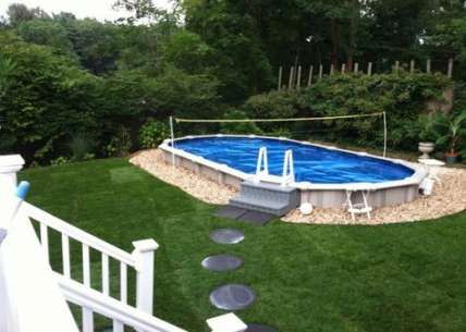 Landscaping Backyard Ideas On A Budget Decks 19 Best Ideas Backyard Pool Landscaping Backyard Pool Pool Landscaping
