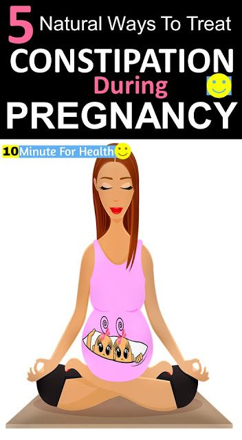 How To Help Pregnancy Constipation Naturally