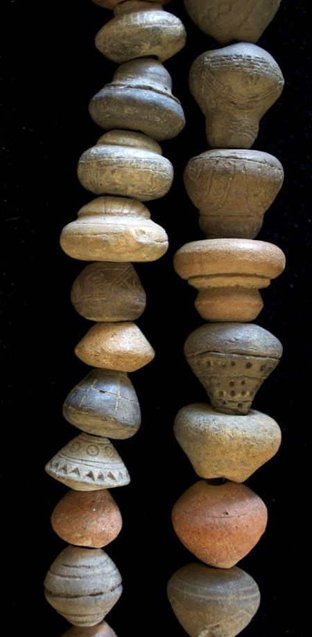 terracota ancient antique clay for your assemblage No.001038 bead PRE COLUMBIAN SPINDLE whorls
