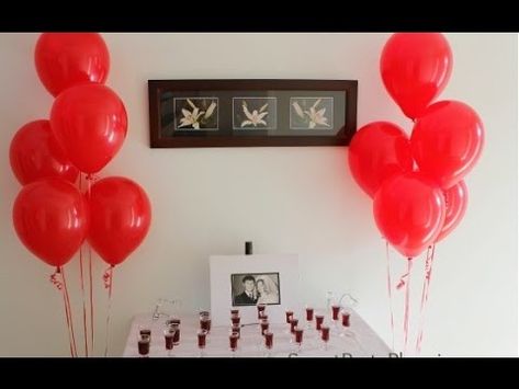 Wedding Anniversary Decoration Ideas At Home | Wedding anniversary