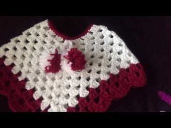 Patrón de ganchillo-Baby /'s perfectamente Poncho 6-24 meses 0598
