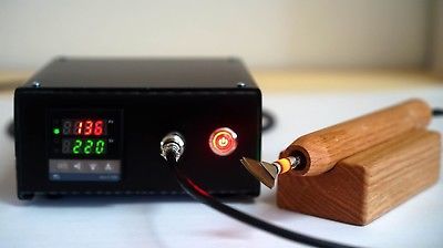 Electric leather edge creasing machine /& tips Accurate temperature control