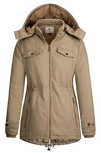 Épinglé sur Deals FR WenVen Homme Parka Militaire Veste d'hiver Doublure en