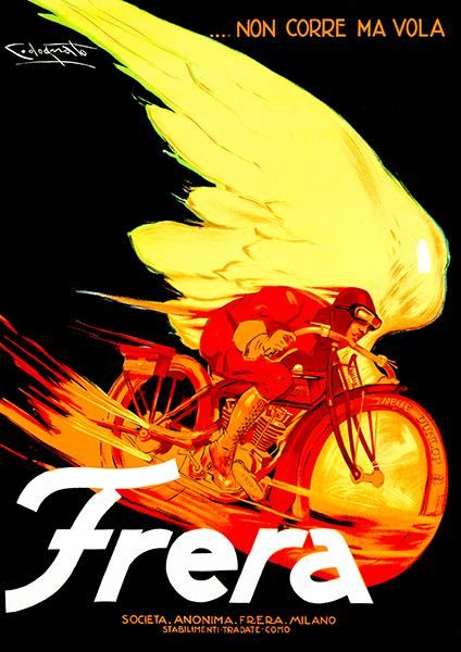 Size A2 Wall Art Reproduction Vintage Italian /"Lambretta/" Poster
