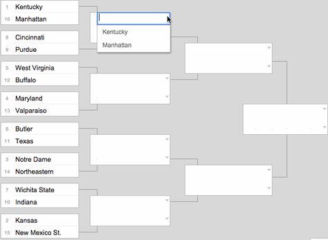 tournament bracket template excel