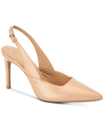 Calvin Klein Women s Rielle Slingback Pumps Macy s Orange high