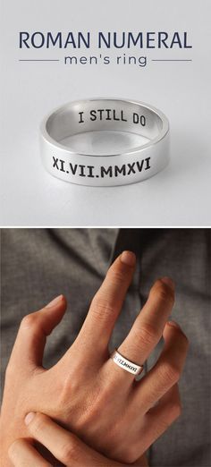 Men Ring Engagement Rings For Men Mens Wedding Ring Men Fashion
