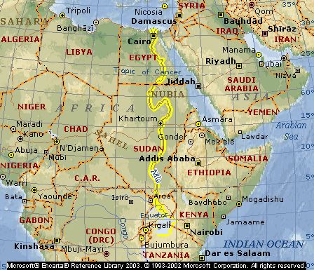 Map Of Africa Nile River A327c175609f0a2bdbdc8f8badaa06d7