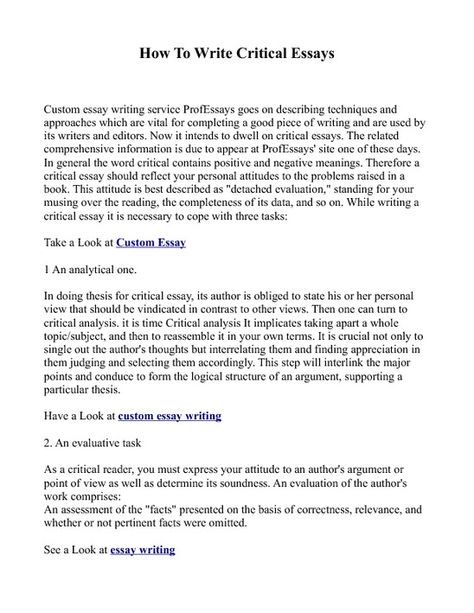 Proposal Argument Essay Topics Critical Thinking Essay Exle How To Write A Critical English Reflective Essay Example also English Essay Book Critical Thinking Essay Exle How To Write A Critical News To Go Proposal Essay Sample