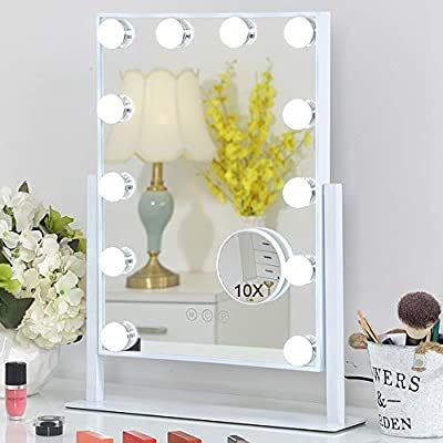 Com Fenchilin Lighted Makeup Mirror Hollywood Vanity With Lights Fenchilin Lighted Makeup Mirror, Fenchilin Hollywood Makeup Mirror With Bluetooth