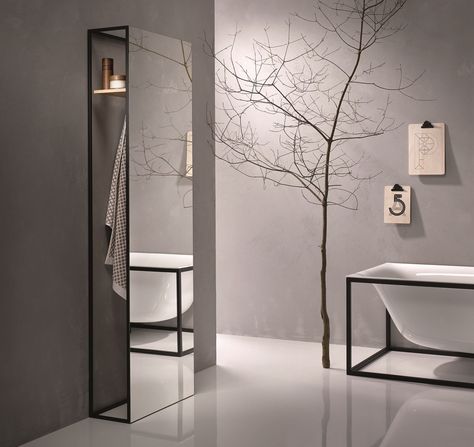 Specchio Porta Accappatoio Bettelux Shape Collezione Mobili
